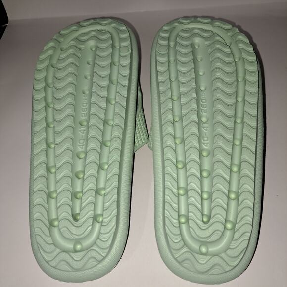 Janetroides Slides Sandals Mint Green Unisex Size 40-41 (US Men’s 7-8) - Picture 7 of 9